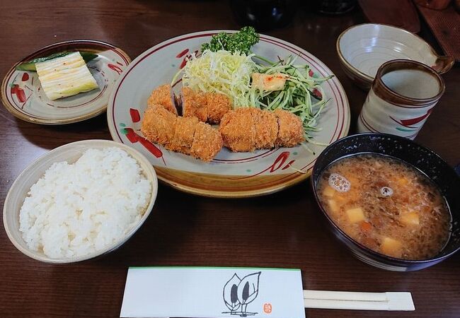 ひれかつ定食