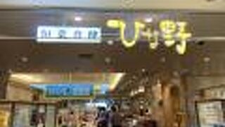 体によさそうなお料理が並ぶバイキングレストラン