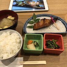 銀タラみりん定食