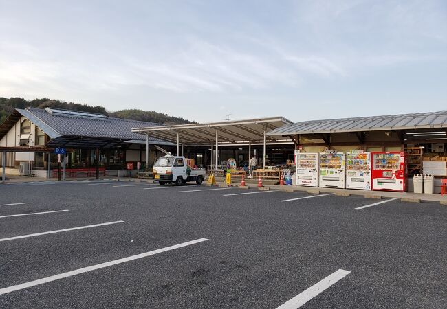 賀陽ICの近くの道の駅