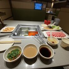 ラム肉ランチセット