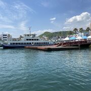 瀬戸内の島々へのターミナル港です。