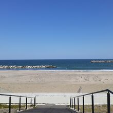 公園から眺める太平洋の景色