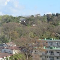 久保田城が見えます