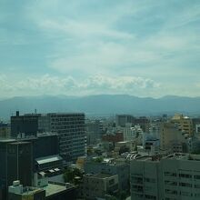 市内を見渡せる