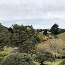 公園の展望台付近からの眺め