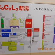 新潟駅に直結している駅ビル