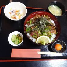 大分の郷土料理「りゅうきゅう」のどんぶり