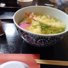 天ぷらうどん