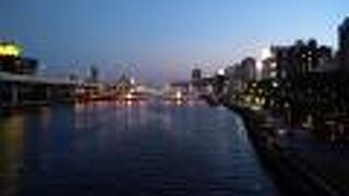 ライトアップが綺麗