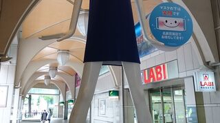 ナナちゃん人形もマスク