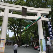 熊本場から近く