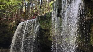 水のカーテン？