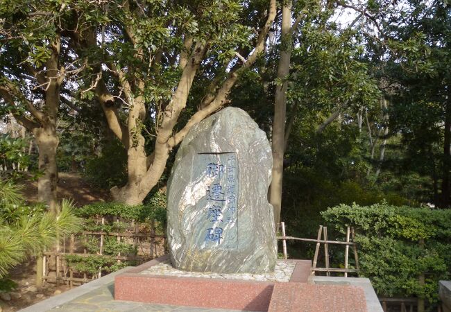 静かな神社です