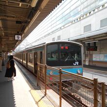 JR奈良線京都駅