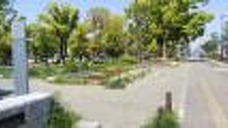 チンチン電車の阪堺線沿いにあります。