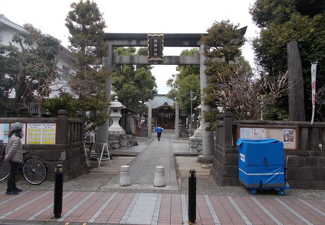 保土ヶ谷宿にある神社です。