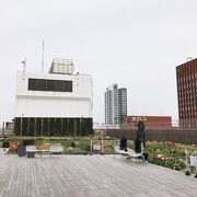 「そらのガーデン」札幌エスタ１１階プラニスホールの屋外