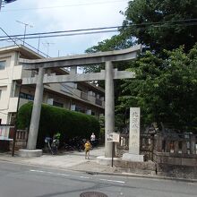 北沢八幡神社鳥居