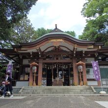 北沢八幡神社拝殿