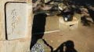 巴御前が化粧の水として使った井戸が残っています。