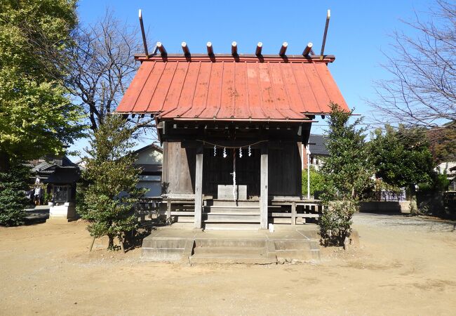 近江国の日吉大社から分祀された神社です。