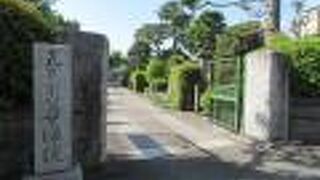 落ち着きが感じられる寺です