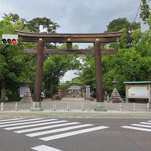 この「豊国神社」の鳥居をくぐって「中村公園」に入りました