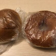 紫あんパン、リングドーナツ！