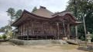 美咲町の山中にある由緒あるお寺。