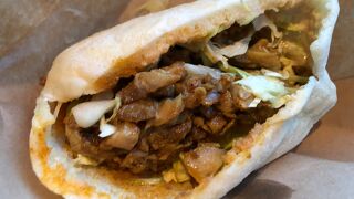 この辺では珍しい、ケバブが食べれるお店