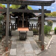 高津宮の摂社です