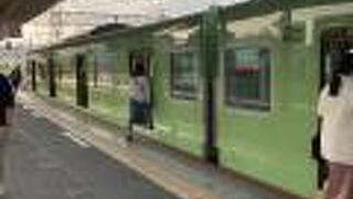 本数の改善と快速電車があればもっと便利ではないかと思います