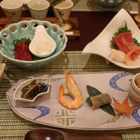 珍しい海産物が頂けます