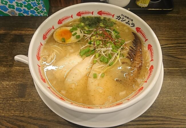 あら焼鶏白湯そばをいただきました