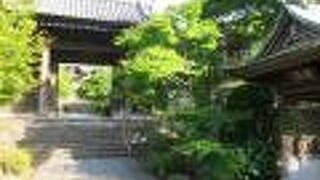 歴史ある禅寺