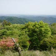 道中の山道からはつつじ等の花が綺麗で、頂上からの眺めも良し！