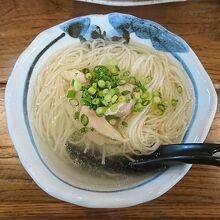 鶏出汁にゅう麵