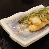 充実のブッフェですが一番人気だったのは天ぷらの盛り合わせ。 