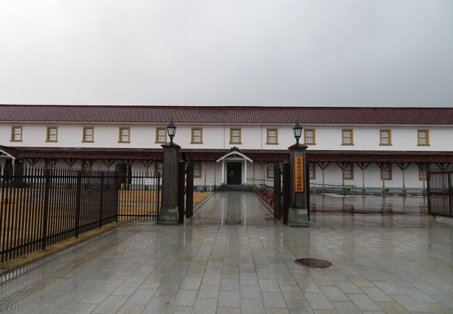 新発田城に隣接する資料館。