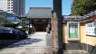 明るく開放的な境内