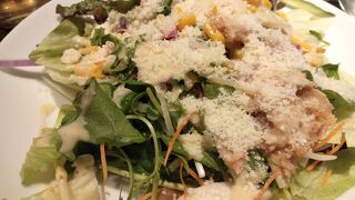 ランチメニューもボリューム満点