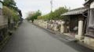 北の総門のすぐ近くにある矢倉