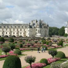 シュノンソー城：ディアーヌの庭