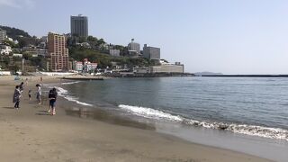 熱海の人工海岸