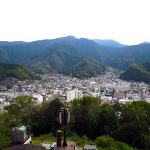 宇和島城からの眺望