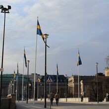 Norrbroから見るグスタフアドルフ広場