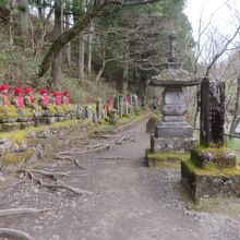 並び地蔵があります