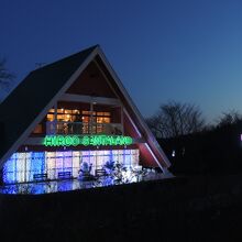 冬の広尾サンタランドの様子