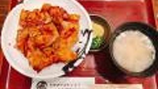 空港で食べられる十勝の美味しい豚丼！